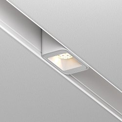 Obrázek pro produkt Svítidlo pro kolejnicový systém Points S 3000K 2W 79lm bílý hliník teplá bílá Exility - MAYTONI
