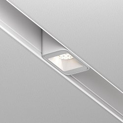 Obrázek pro produkt Svítidlo pro kolejnicový systém Points S 4000K 2W studená bílá bílý hliník Exility - MAYTONI