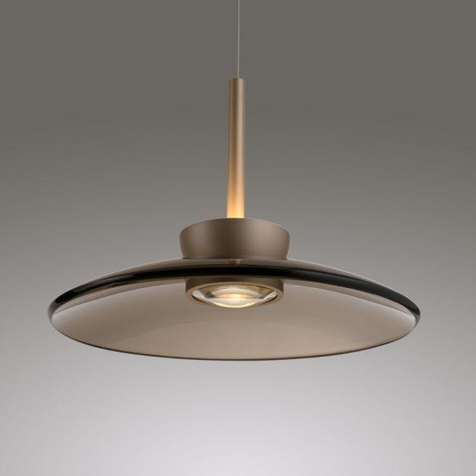 PN 2193-97 LED závěsné svítidlo PURE Moon 3 ramenné nastavitelná výška stmívatelné 2700K bronz / tmavý amber - PAUL NEUHAUS (obrázek 4)
