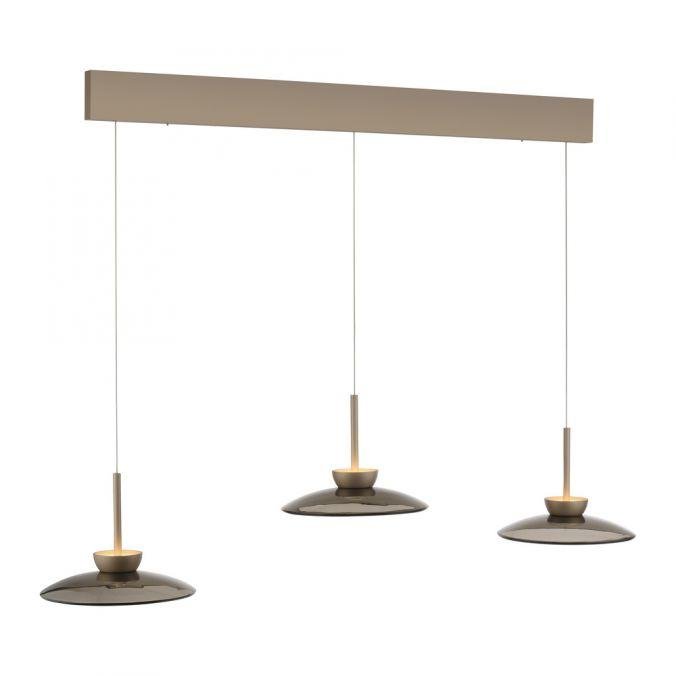 PN 2193-97 LED závěsné svítidlo PURE Moon 3 ramenné nastavitelná výška stmívatelné 2700K bronz / tmavý amber - PAUL NEUHAUS (obrázek 10)