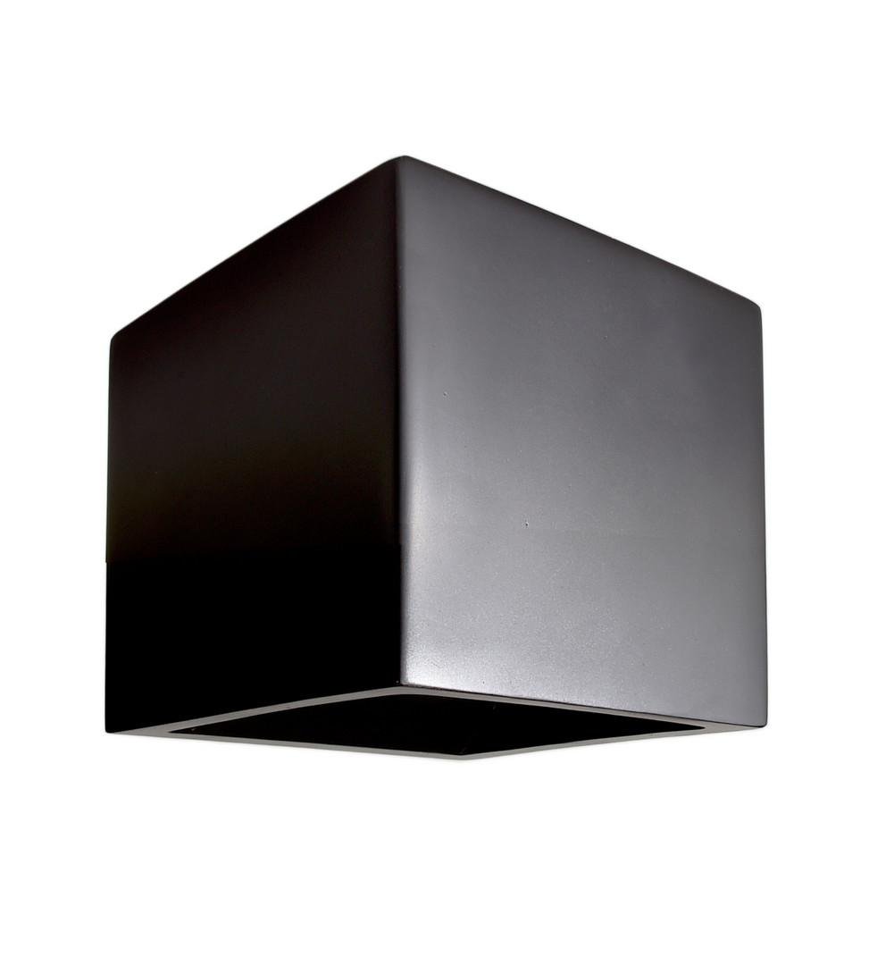 IMPR 341250 Deko-Light nástěnné přisazené svítidlo - Cube, 1x max. 25 W G9, černá - LIGHT IMPRESSIONS