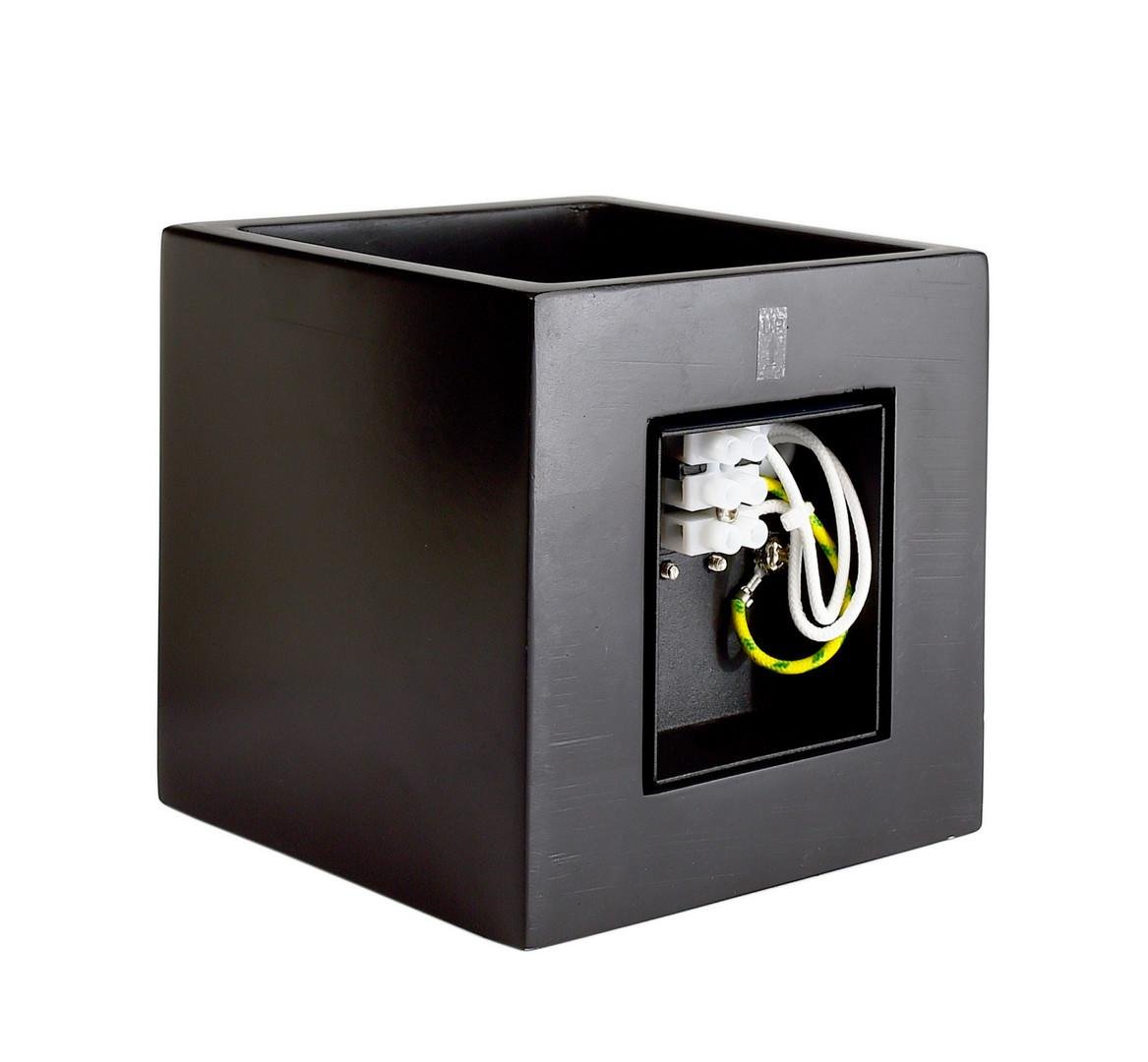 Obrázek produktu Deko-Light nástěnné přisazené svítidlo - Cube, 1x max. 25 W G9, černá - LIGHT IMPRESSIONS 2 Obrázek produktu Deko-Light nástěnné přisazené svítidlo - Cube, 1x max. 25 W G9, černá - LIGHT IMPRESSIONS 2
