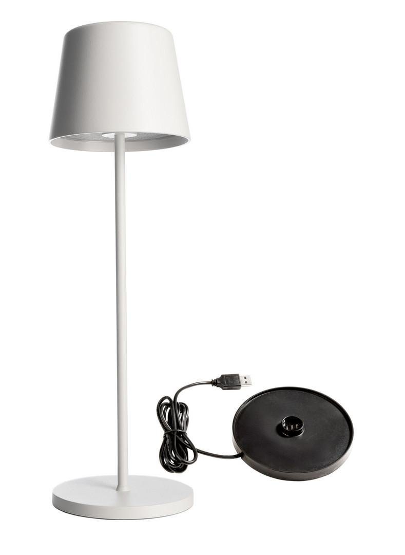 IMPR 620199 Deko-Light nabíjecí svítidlo - sada Canis bílá + nabíjecí základna