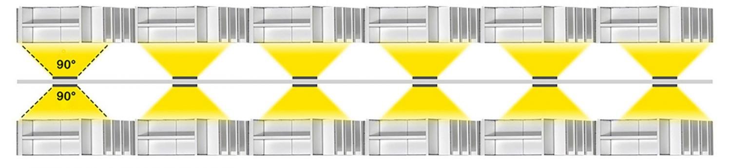 IMPR 707208 Deko-Light 3-fázové svítidlo - lineární Pro, Fold, 50 W, 3000 K, černá (obrázek 5)