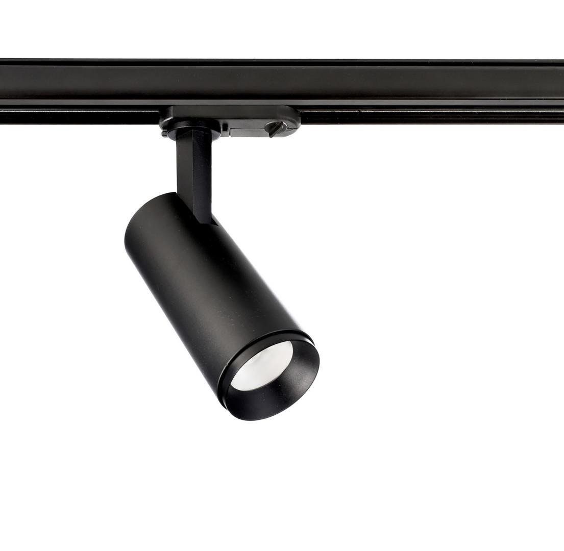 IMPR 707212 Deko-Light 1-fázový kolejnicový systém bodové svítidlo - Lucea, Tilt, 10 W, DTW, 1800-2700 K, černá - LIGHT IMPRESSIONS