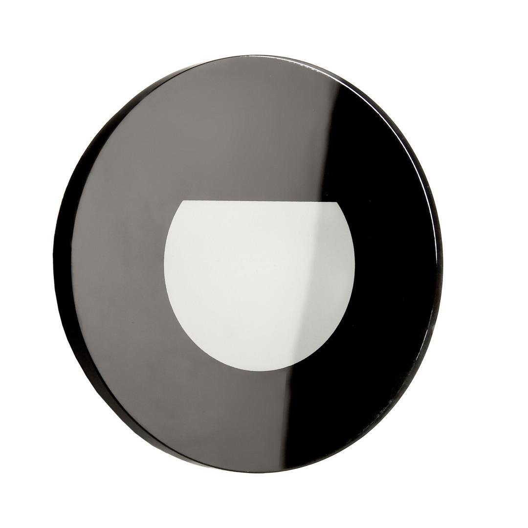 IMPR 930843 Deko-Light příslušenství - sklo-kryt mléčné kulaté černé pro Alwaid - LIGHT IMPRESSIONS
