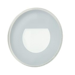 Obrázek pro produkt Deko-Light příslušenství - sklo-kryt mléčné kulaté stříbrné pro Alwaid - DEKOLIGHT