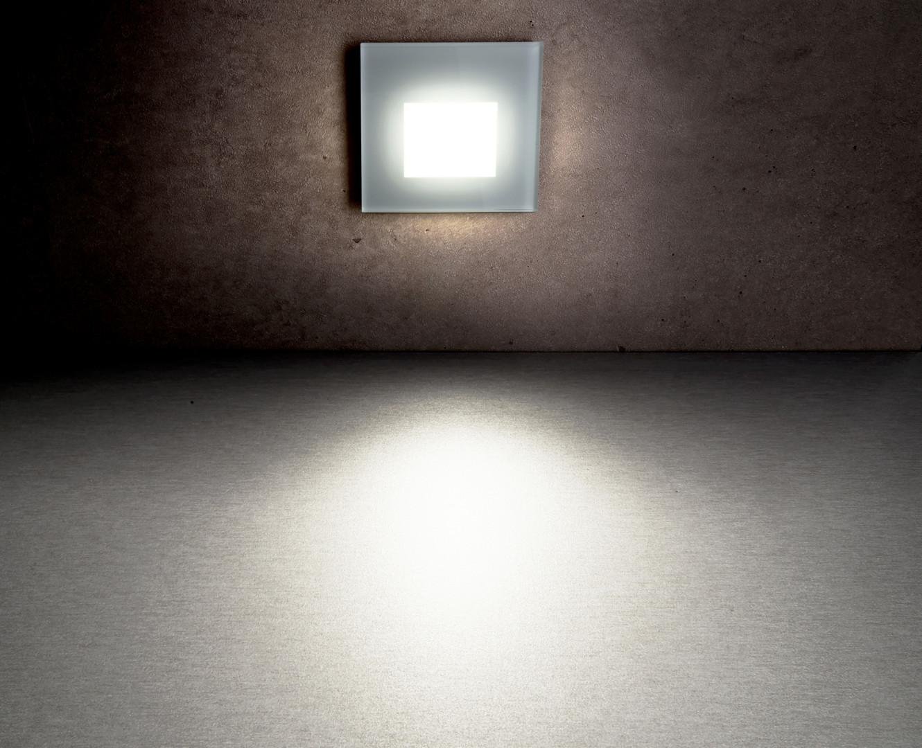 IMPR 930860 Deko-Light příslušenství - sklo-kryt mléčné hranaté stříbrné pro Alwaid (obrázek 4)