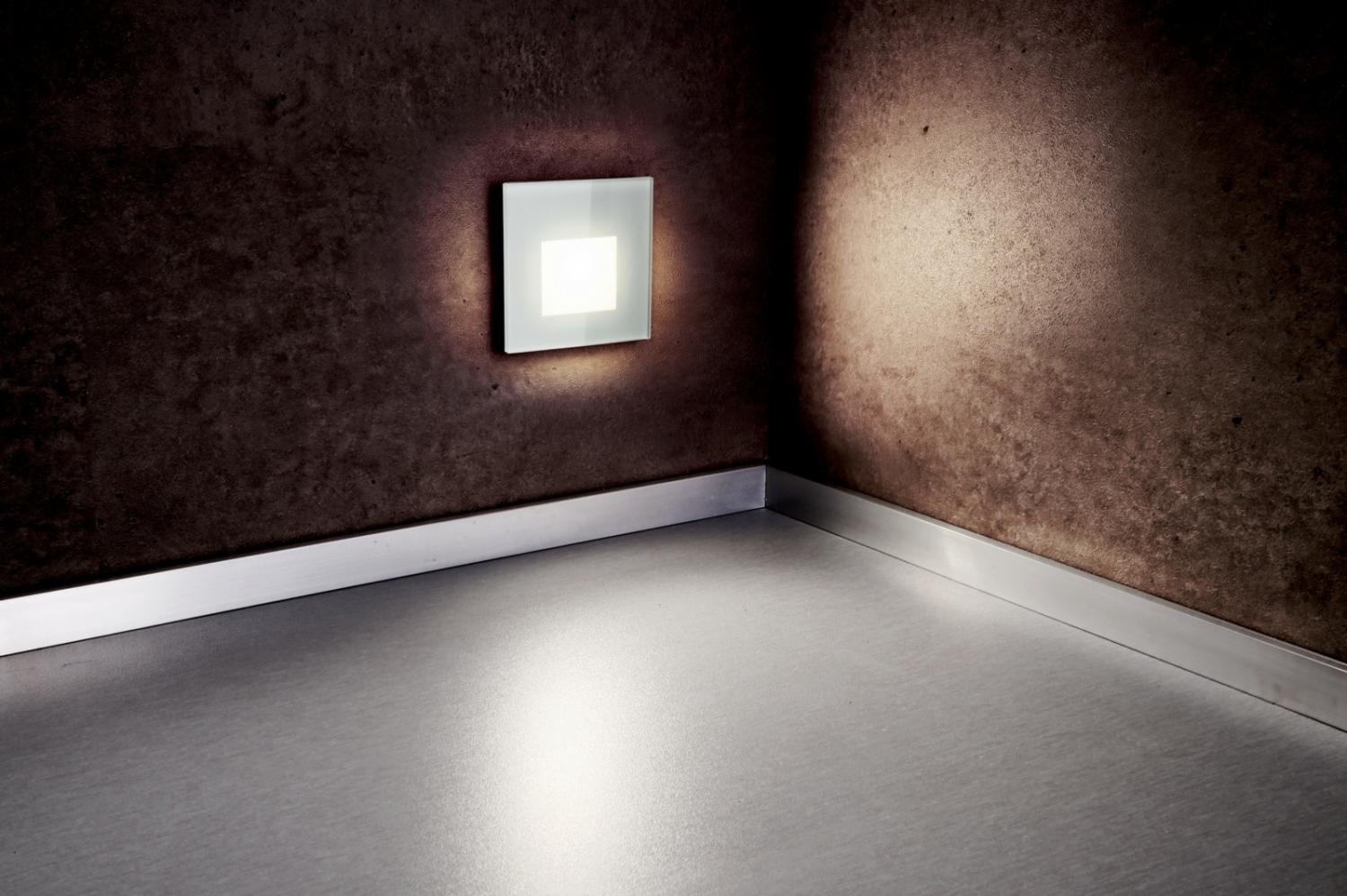 IMPR 930860 Deko-Light příslušenství - sklo-kryt mléčné hranaté stříbrné pro Alwaid (obrázek 5)