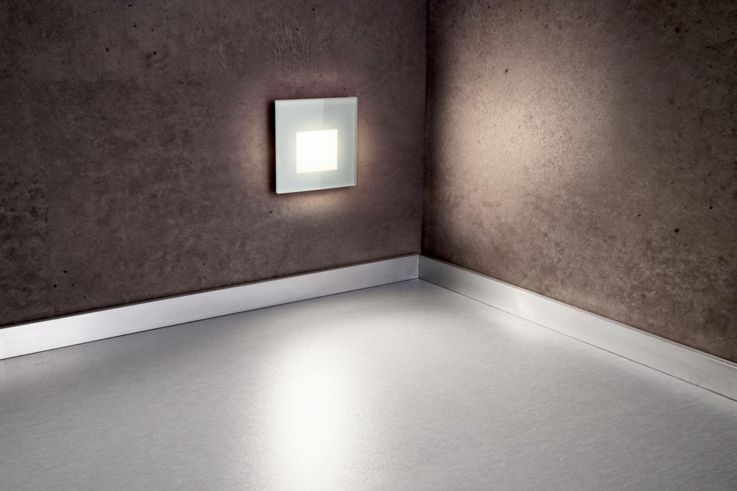 IMPR 930860 Deko-Light příslušenství - sklo-kryt mléčné hranaté stříbrné pro Alwaid (obrázek 6)