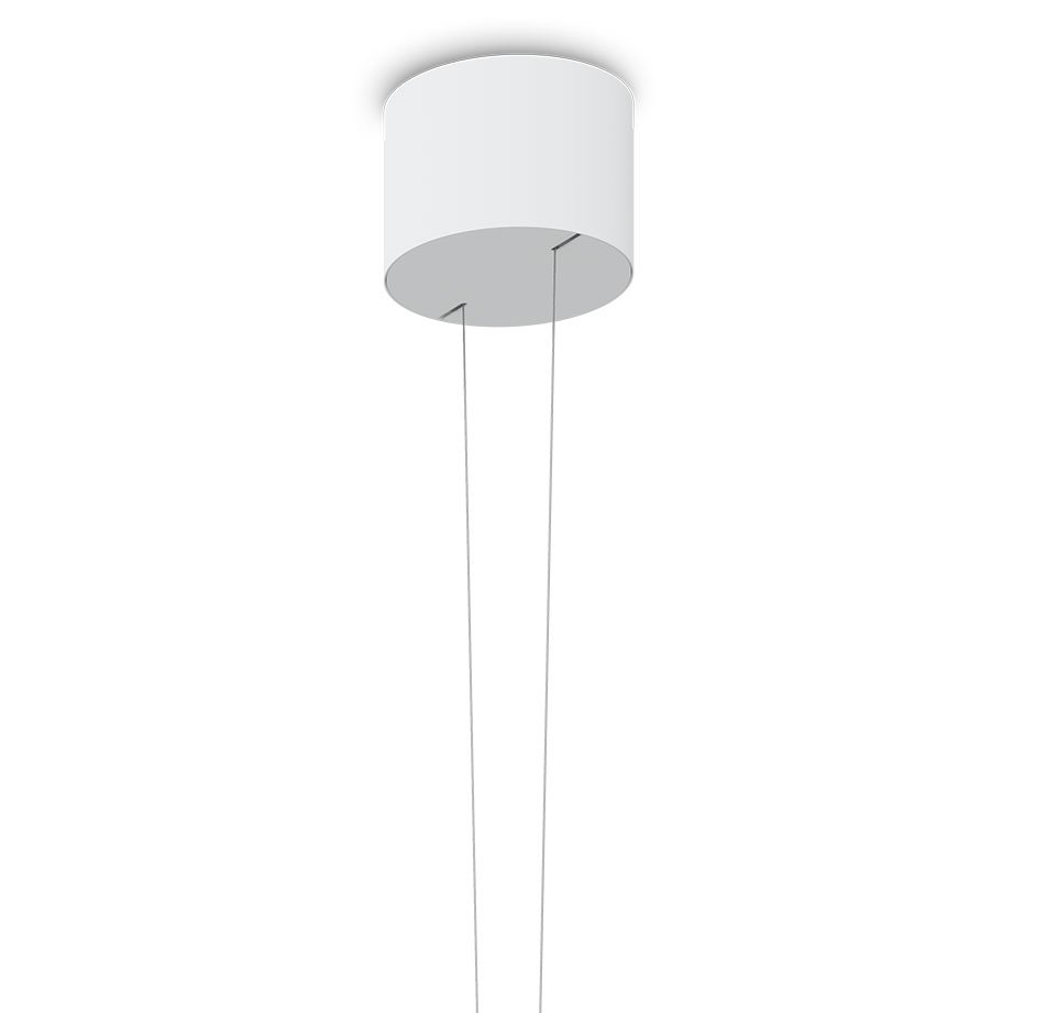 Levně OL 63-507-11-21X VÝPRODEJ VZORKU - Baldachýn B-ONE pro systém SLACK-LINE matná bílá 24V/240V max. 36W - OLIGO