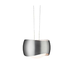 Obrázek pro produkt VÝPRODEJ VZORKU - Svítidlo CURVED pro systém SLACK-LINE kartáčovaný hliník Tunable white 2200-5000K 24V DC 1250lm 20W Casambi - OLIGO