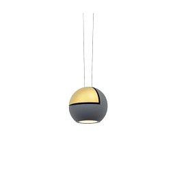 Obrázek pro produkt VÝPRODEJ VZORKU - Svítidlo GLOBE pro systém SLACK-LINE basalt/bronz Tunable white 2200-5000K 24V DC 1000lm 12,8W dotky.stmívač + Casambi - OLIGO