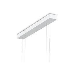 Obrázek pro produkt VÝPRODEJ VZORKU - Baldachýn B-TWO pro systém SLACK-LINE matná bílá 24V/240V max. 60W - OLIGO