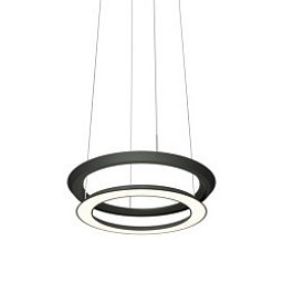 Obrázek pro produkt VÝPRODEJ VZORKU - Závěsné svítidlo YANO matná černá 4450lm 51,5W Tunable white 2200-5000K Casambi - OLIGO