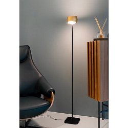 Obrázek pro produkt VÝPRODEJ VZORKU - Hlava ke stojací / stolní lampě CURVED hnědá Tunable white 2200-5000K Casambi 1600lm 22W - OLIGO
