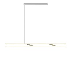 Obrázek pro produkt VÝPRODEJ VZORKU - Závěsné svítidlo LINTO bez stropní základny 70W 5000lm Ra90 Tunable white 2200-5000K Casambi krémové - OLIGO
