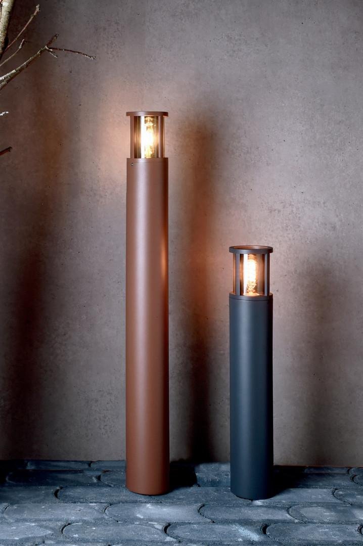 IMPR 730505 Deko-Light stojací svítidlo - Facado II kulaté tónované 1000mm, 1x max 20 W, E27, rezavá (obrázek 4)