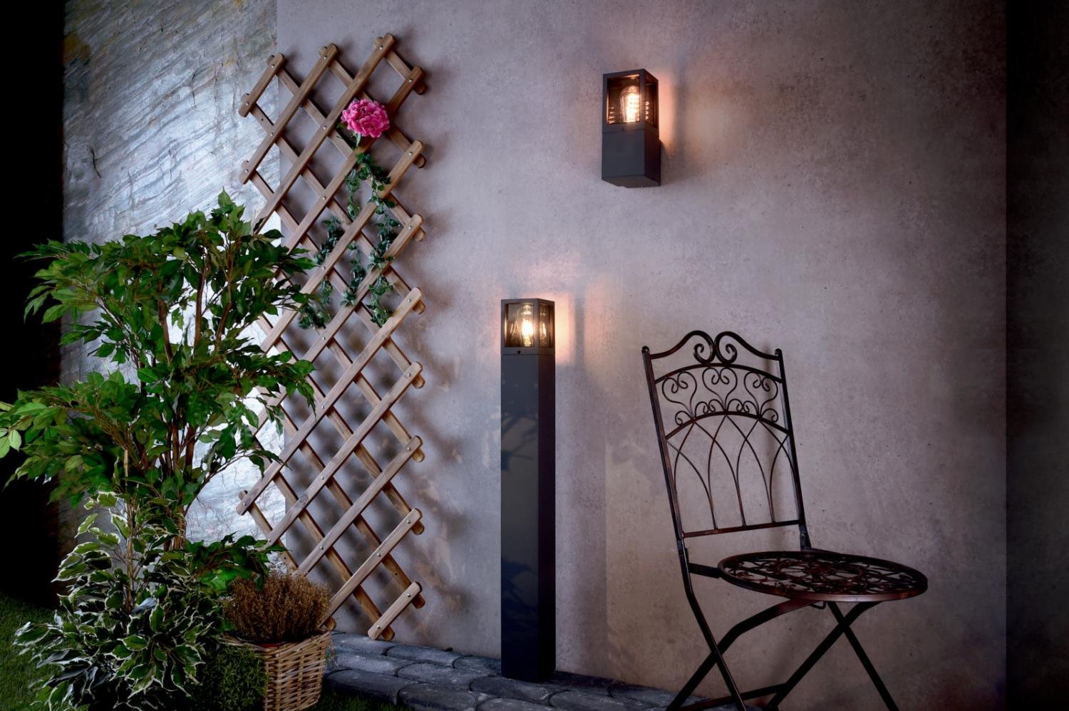 Obrázek produktu Deko-Light stojací svítidlo - Facado II hranaté tónované 1000mm, 1x max 20 W, E27, šedá - LIGHT IMPRESSIONS 2 Obrázek produktu Deko-Light stojací svítidlo - Facado II hranaté tónované 1000mm, 1x max 20 W, E27, šedá - LIGHT IMPRESSIONS 2