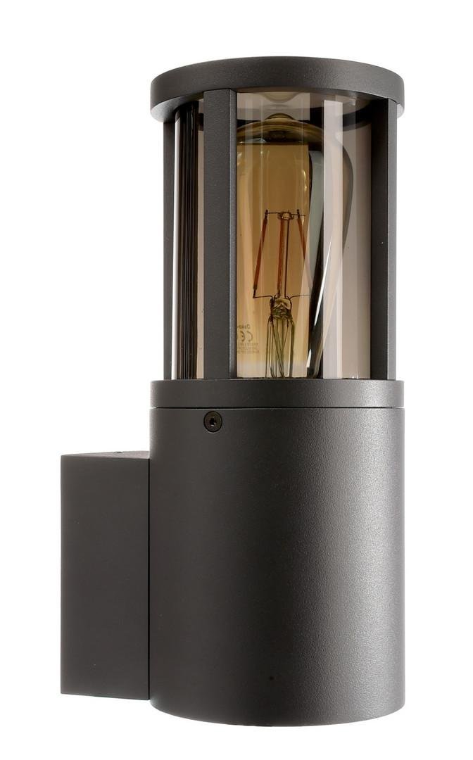 IMPR 731153 Deko-Light nástěnné přisazené svítidlo - Facado II kulaté tónované, 1x max 20 W, šedá - LIGHT IMPRESSIONS