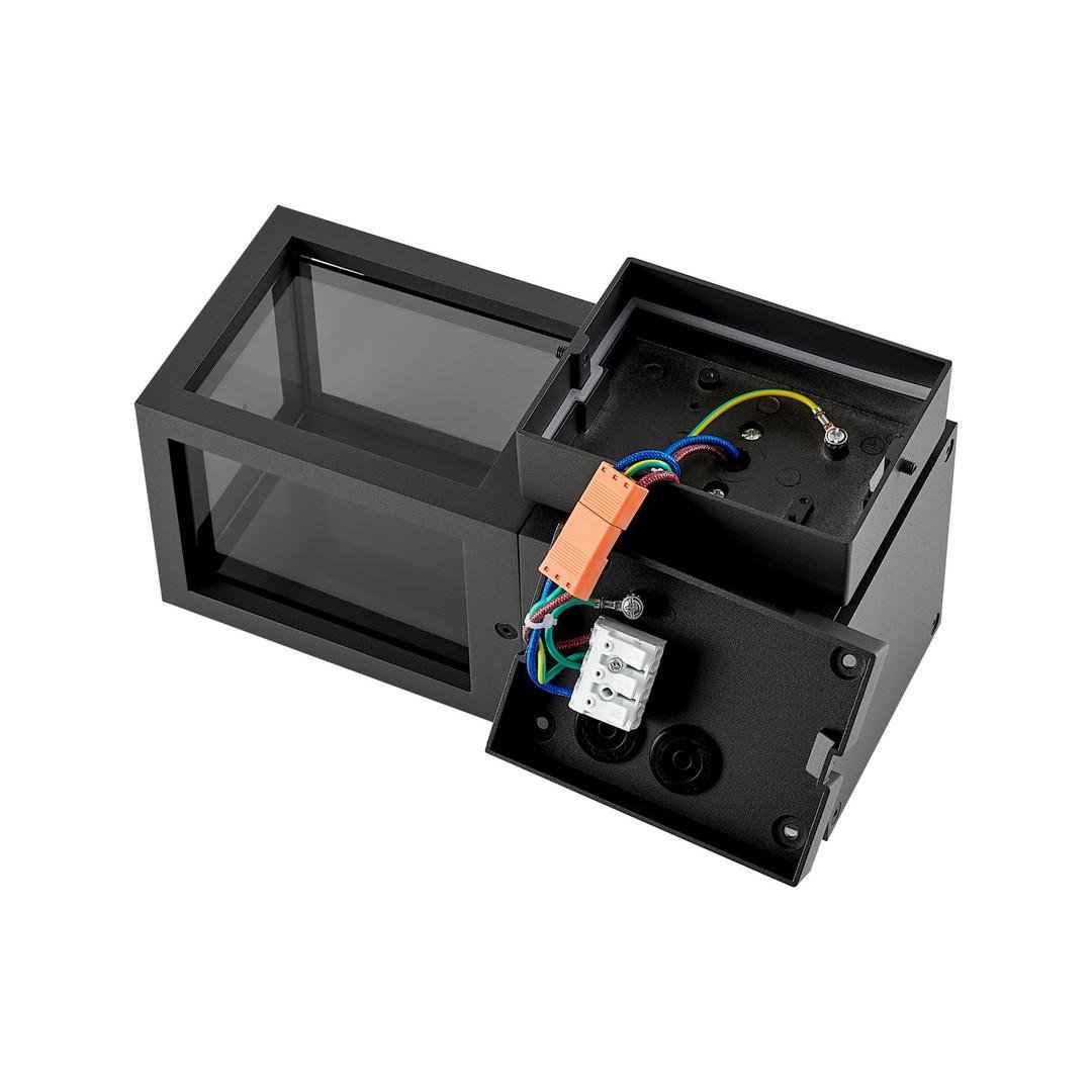 IMPR 731151 Deko-Light nástěnné přisazené svítidlo - Facado II hranaté tónované, 1x max 20 W, šedá (obrázek 5)
