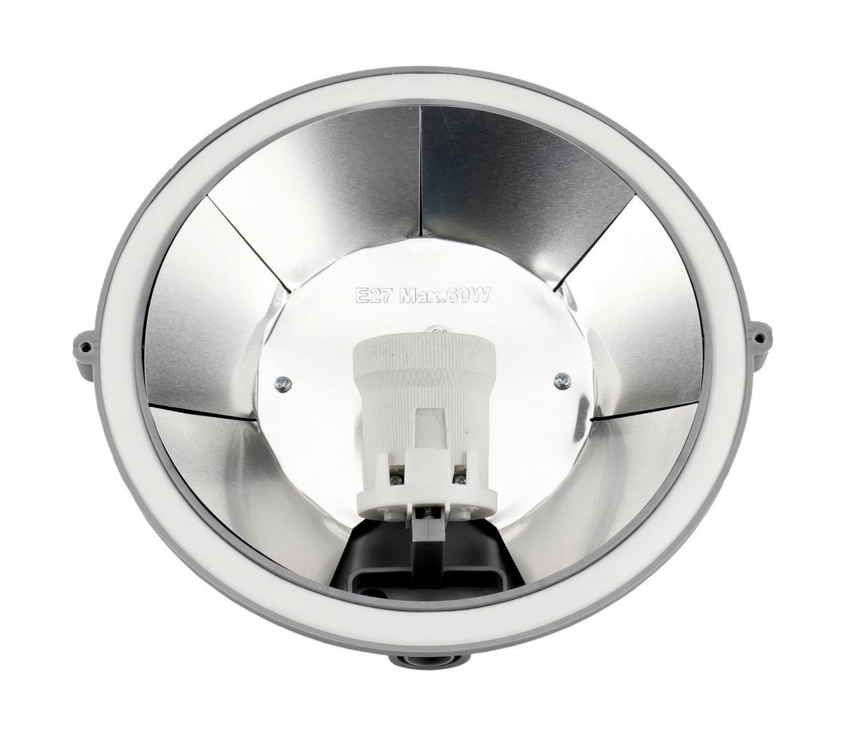 Obrázek produktu Deko-Light stropní a nástěnné přisazené svítidlo - Syrma kulaté, 1x max. 100 W E27, šedá - LIGHT IMPRESSIONS 2 Obrázek produktu Deko-Light stropní a nástěnné přisazené svítidlo - Syrma kulaté, 1x max. 100 W E27, šedá - LIGHT IMPRESSIONS 2