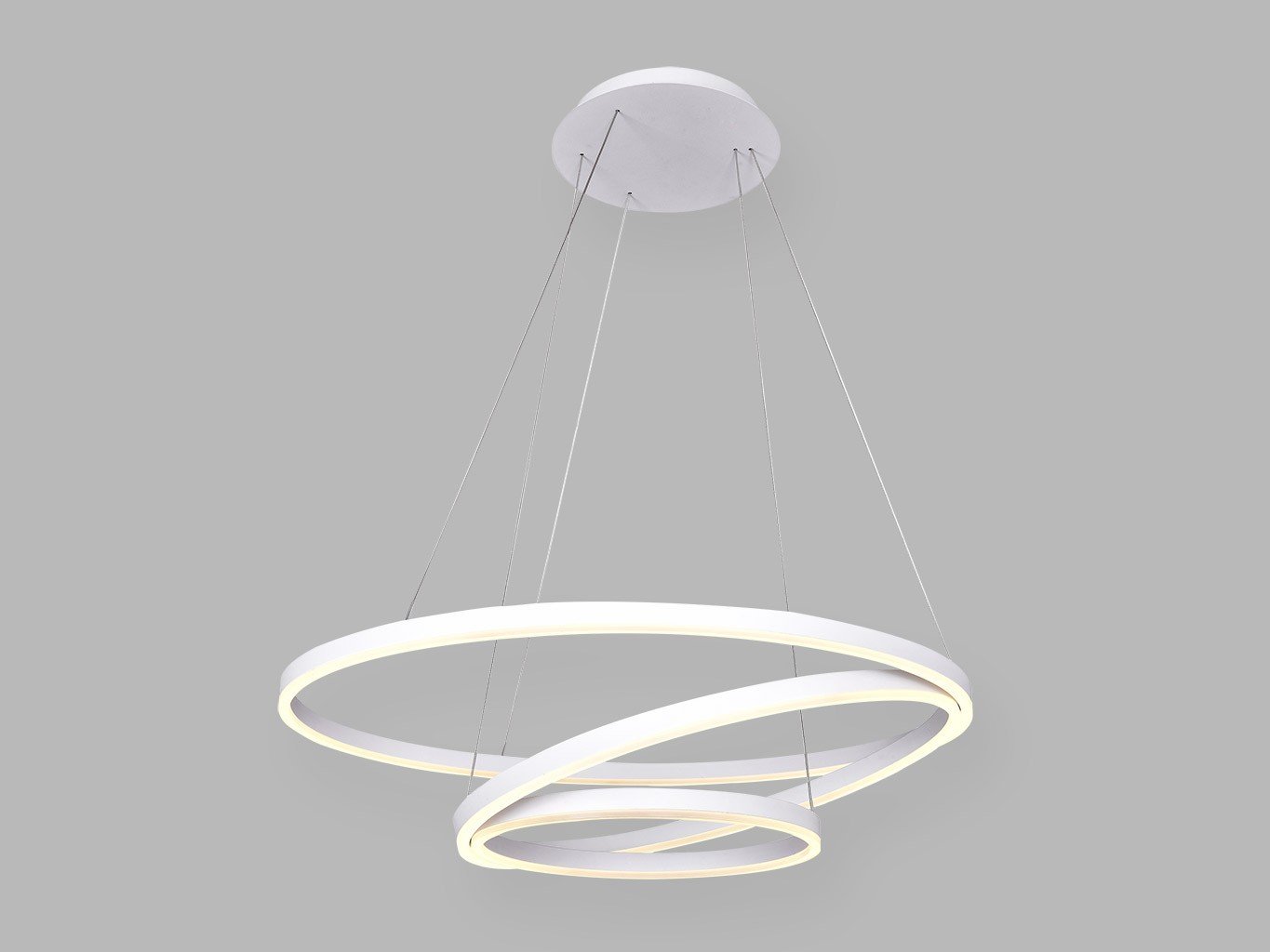 LED2 3271151DT LED2 Závěsné svítidlo CIRCLE 3 P-Z, W TRIAC DIM 136W 3000K/4000K bílá - LED2 Lighting