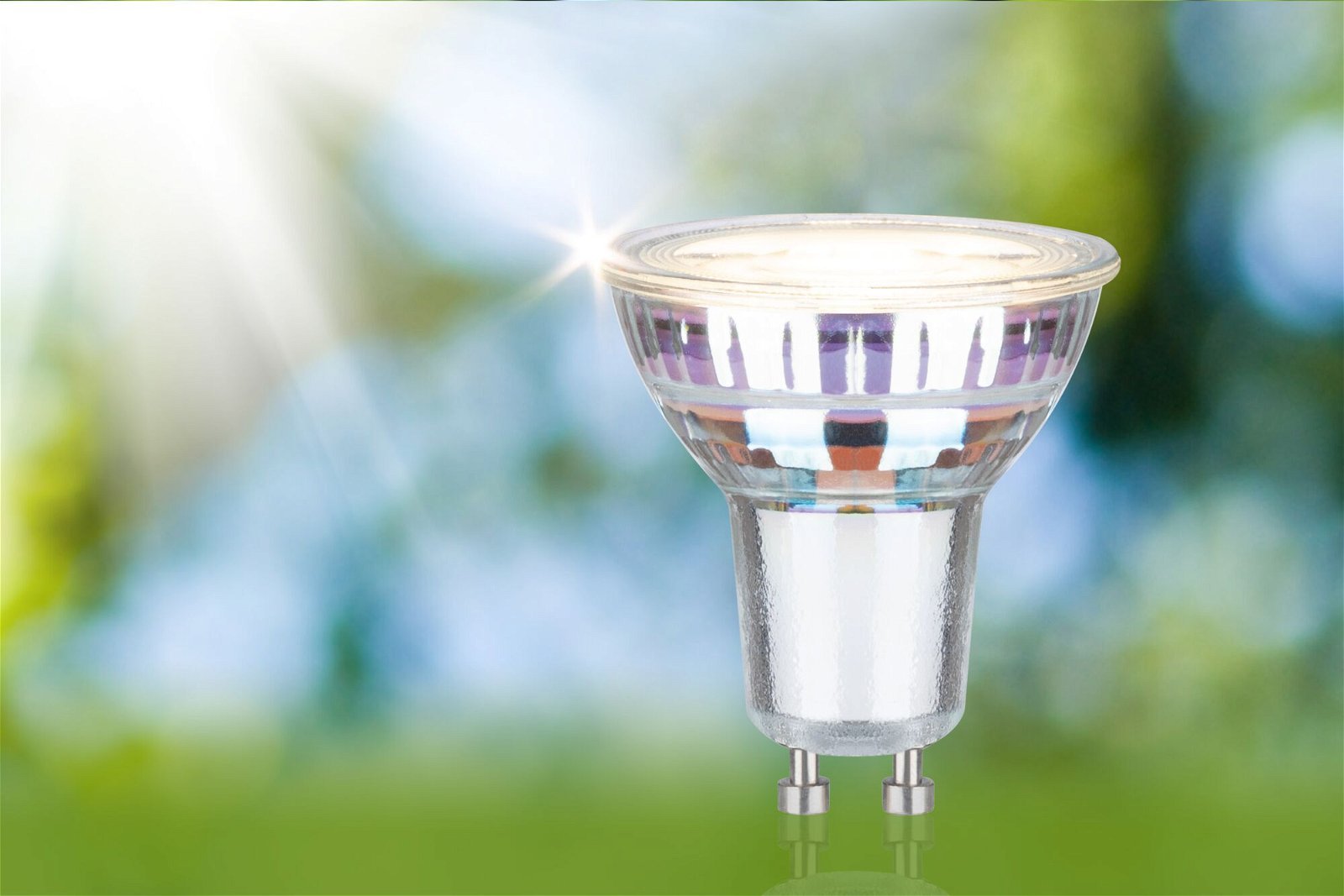 P 29193 Eco-Line Standard 230V LED reflektor GU10 3x2,5W 3000K stříbrná - PAULMANN (obrázek 4)