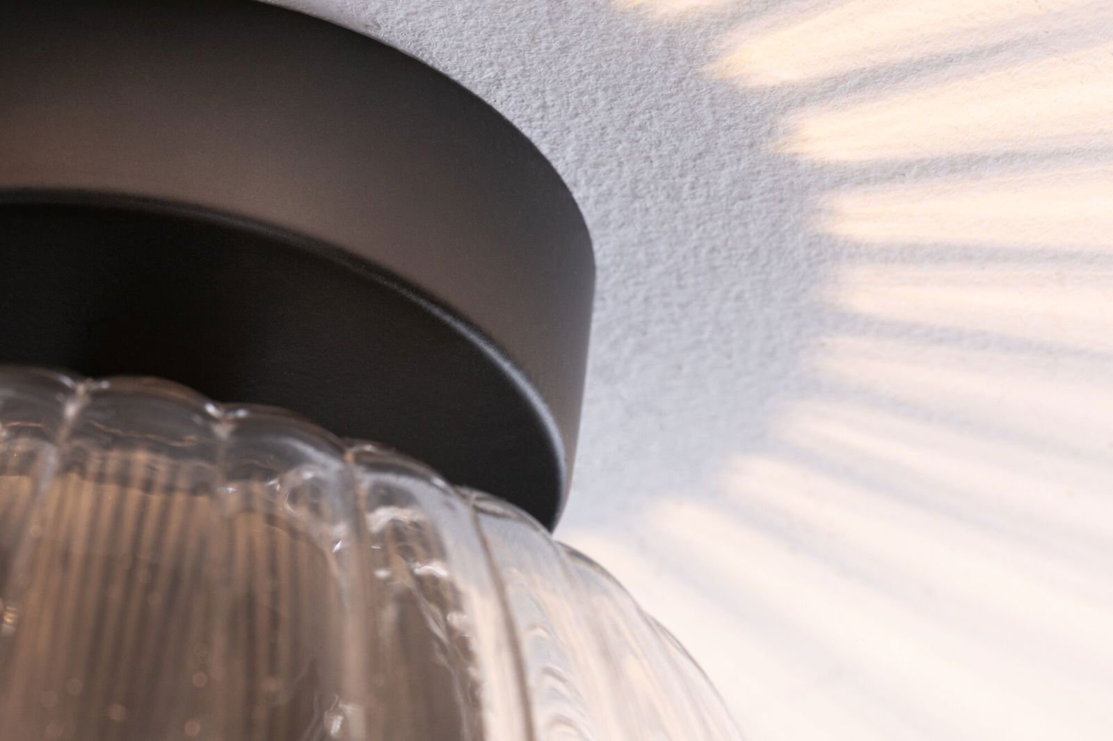 P 71145 LED stropní svítidlo Ruya IP44 E14 230V max. 20W sklo/černá mat - PAULMANN (obrázek 3)