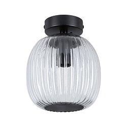Obrázek pro produkt LED stropní svítidlo Ruya IP44 E14 230V max. 20W sklo/černá mat - PAULMANN