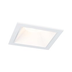 Obrázek pro produkt LED vestavné svítidlo 3-krokové-stmívatelné Cole Coin IP44 hranaté 88x88mm Coin 6W 230V stmívatelné 2700K bílá - PAULMANN