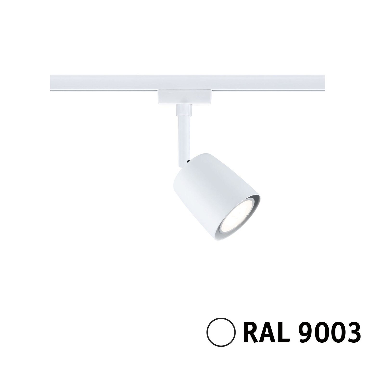 P 94880 URail lištový spot Cover spot GU10 max. 10W 230V bílá - PAULMANN