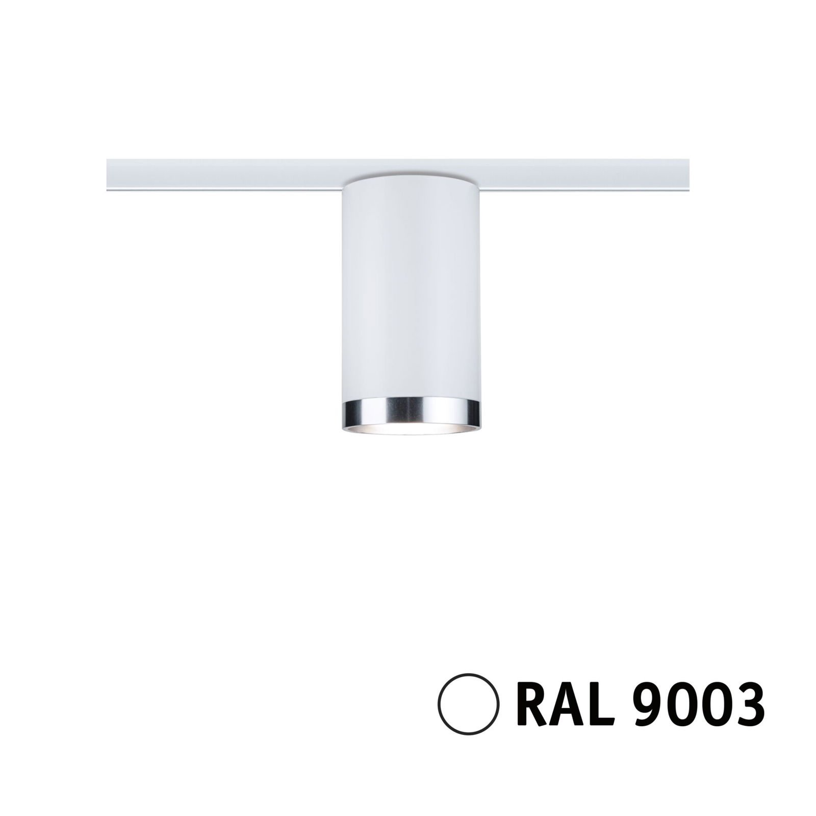 P 94883 URail LED lištový spot Tube GU10 max. 10W 230V bílá - PAULMANN