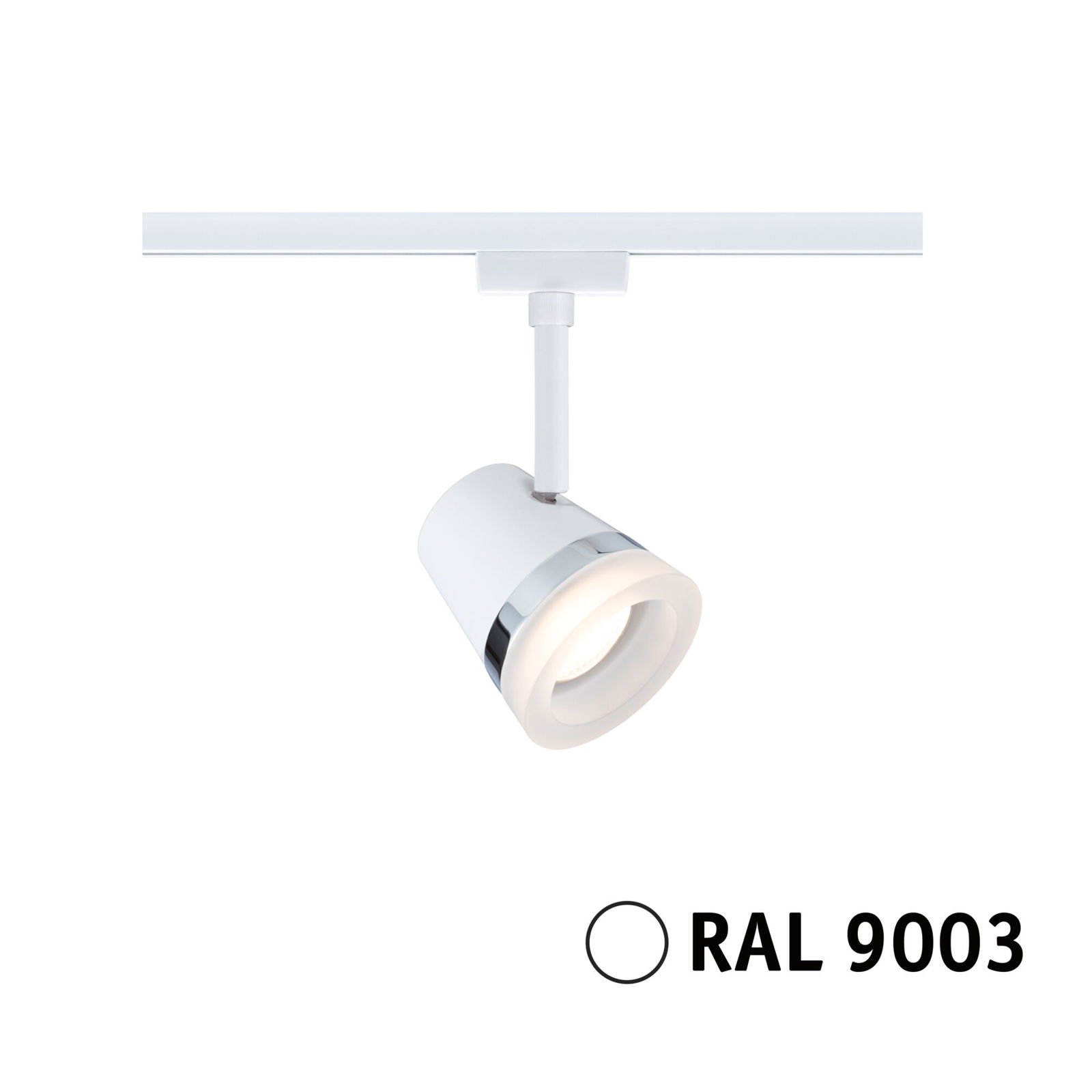 P 94884 URail lištový spot Cone spot GU10 max. 10W 230V bílá - PAULMANN