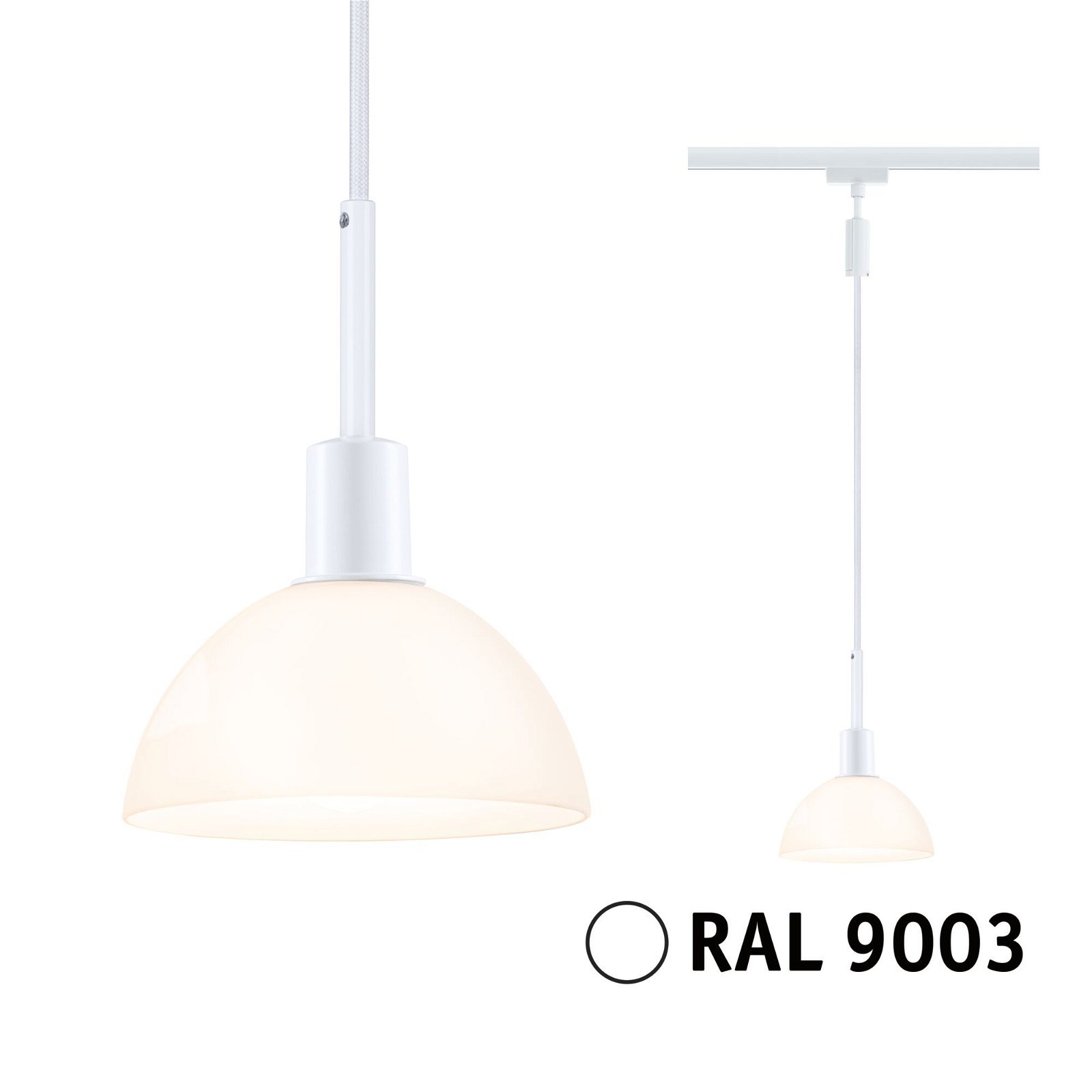 P 94885 URail závěs Sarrasani E14 max. 20W 230V bílá - PAULMANN