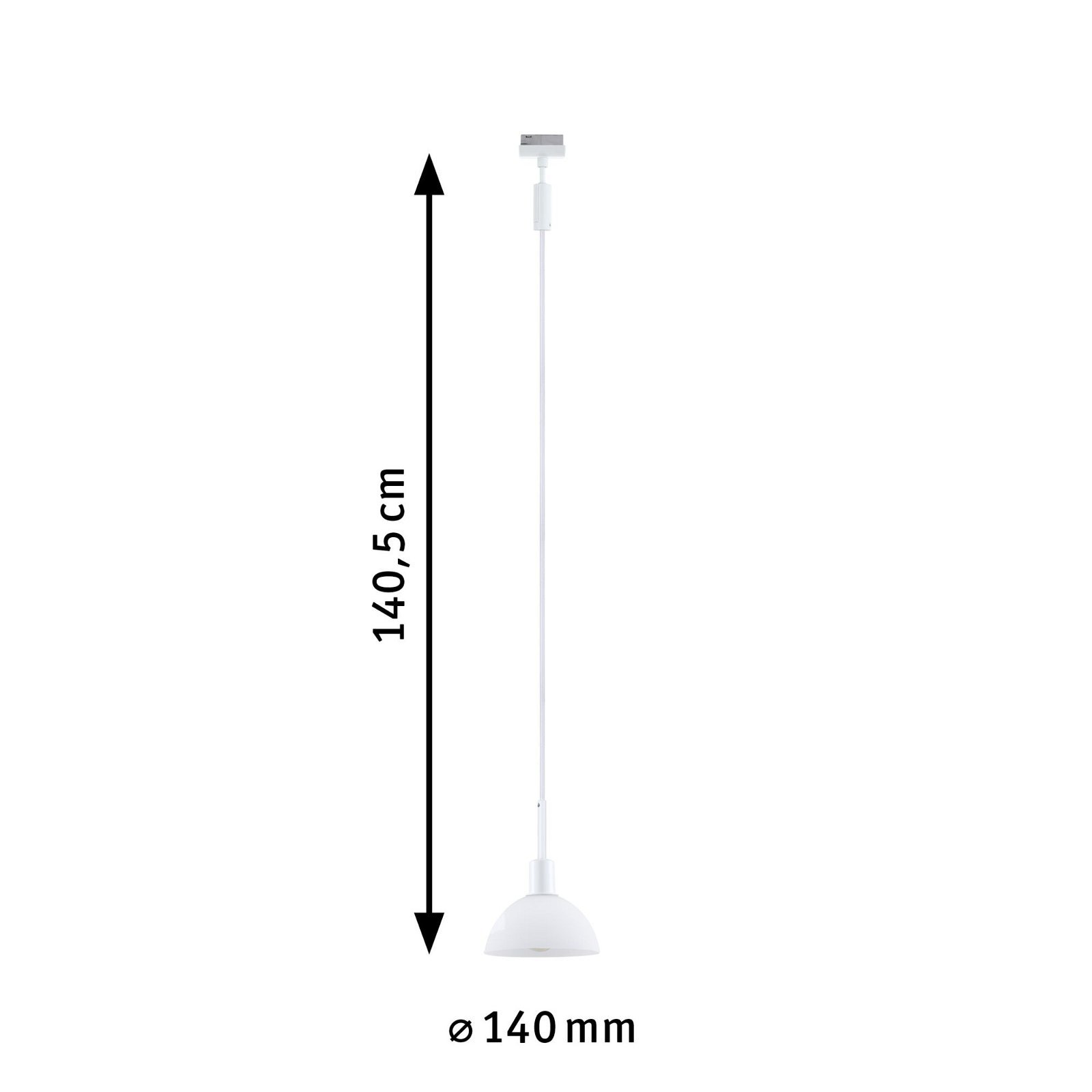 P 94885 URail závěs Sarrasani E14 max. 20W 230V bílá - PAULMANN (obrázek 3)