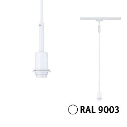 Obrázek pro produkt URail závěs DecoSystems Basic E14 max. 20W 230V bílá - PAULMANN