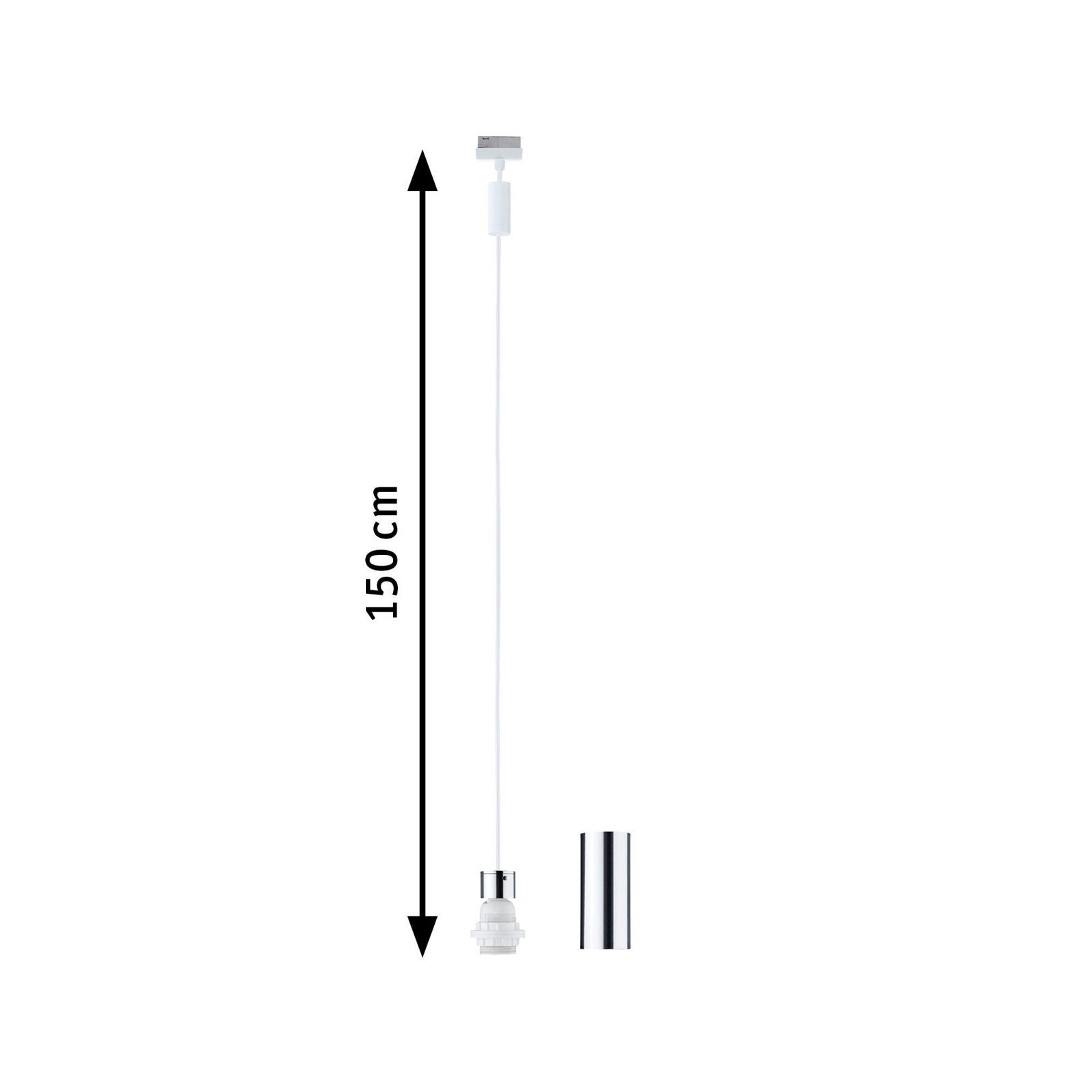 P 94887 URail závěs 2Easy E27 max. 20W 230V bílá - PAULMANN (obrázek 4)