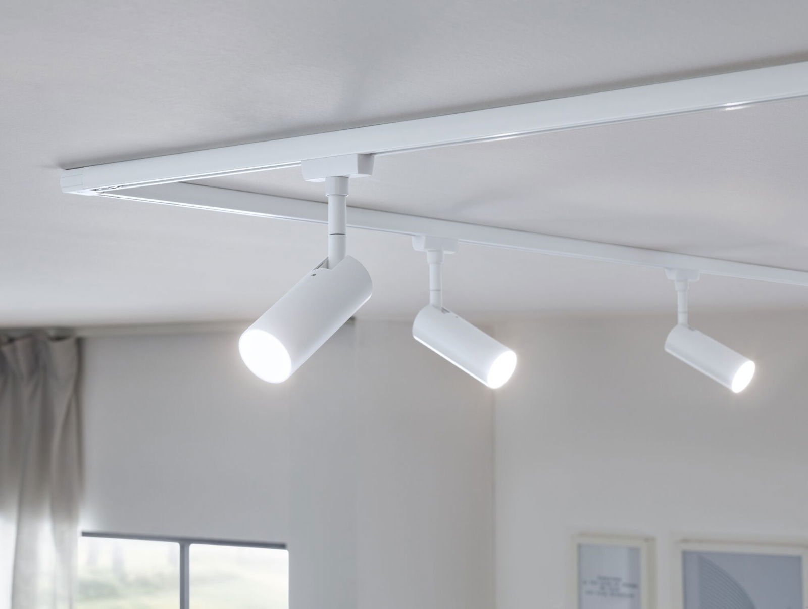 P 94889 URail LED lištový spot 3-krokové-stmívatelné Tubo spot 4W 3000K stmívatelné 230V bílá - PAULMANN (obrázek 4)