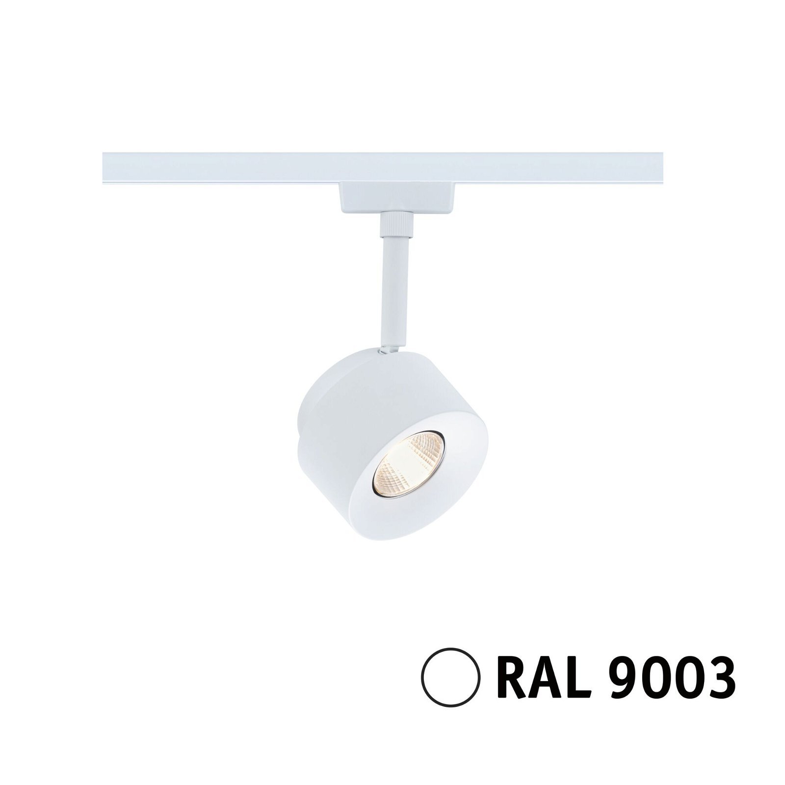 P 94893 URail LED lištový spot Pane 7,4W 3000K stmívatelné 230V bílá - PAULMANN