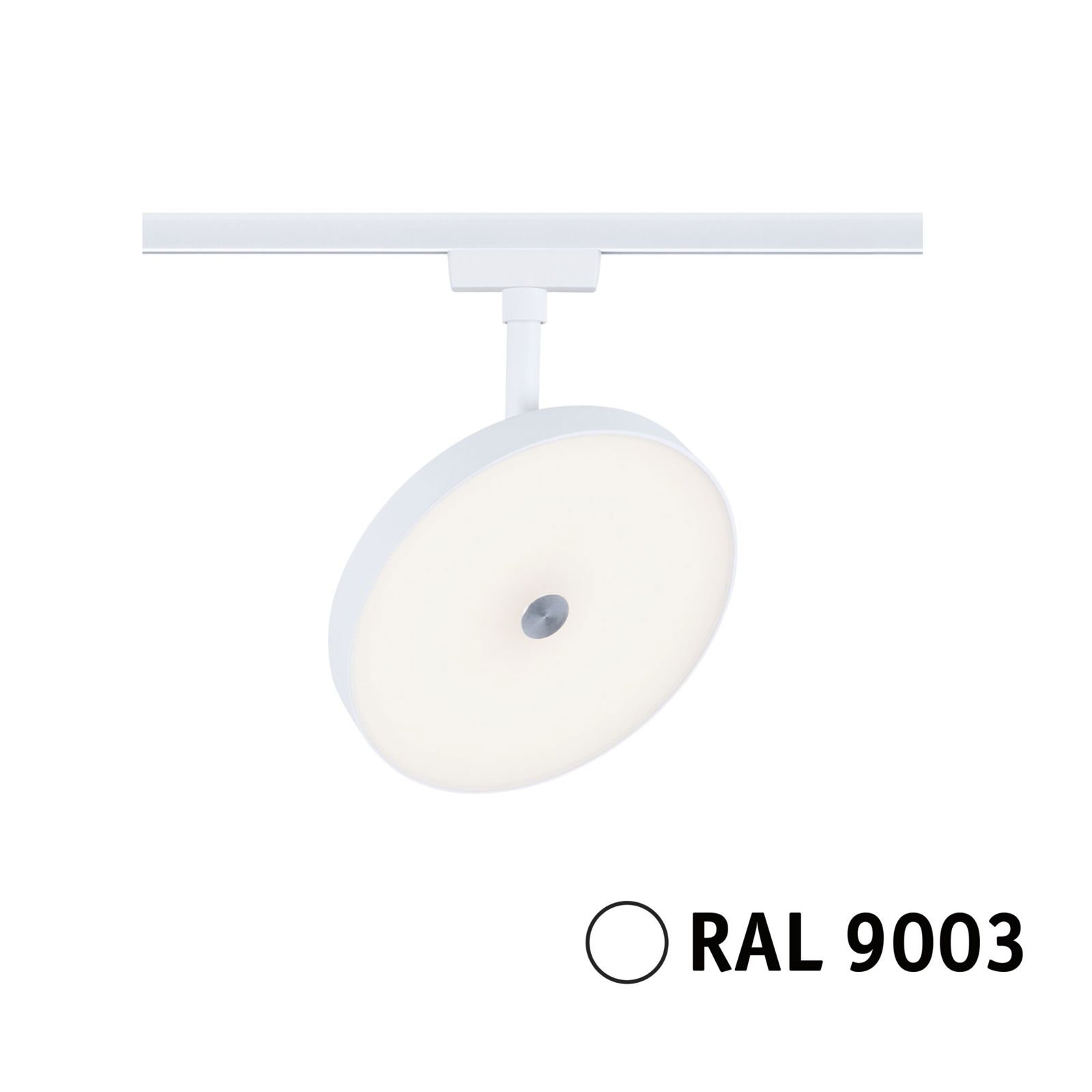 P 94895 URail LED lištový spot 3-krokové-stmívatelné Hildor 15W 3000K stmívatelné 230V bílá - PAULMANN