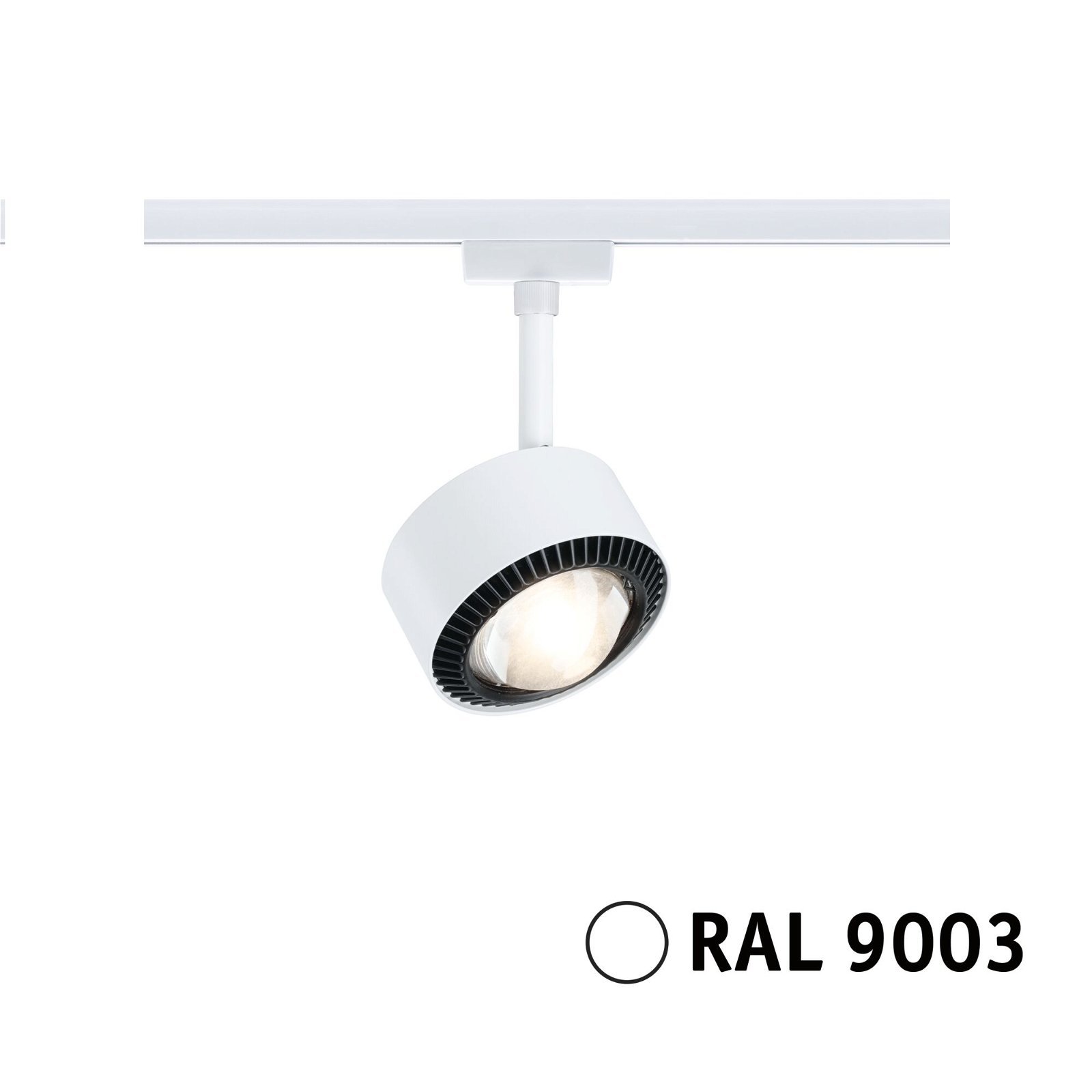 P 94897 URail LED lištový spot Aldan spot 8W 3000K stmívatelné 230V bílá - PAULMANN