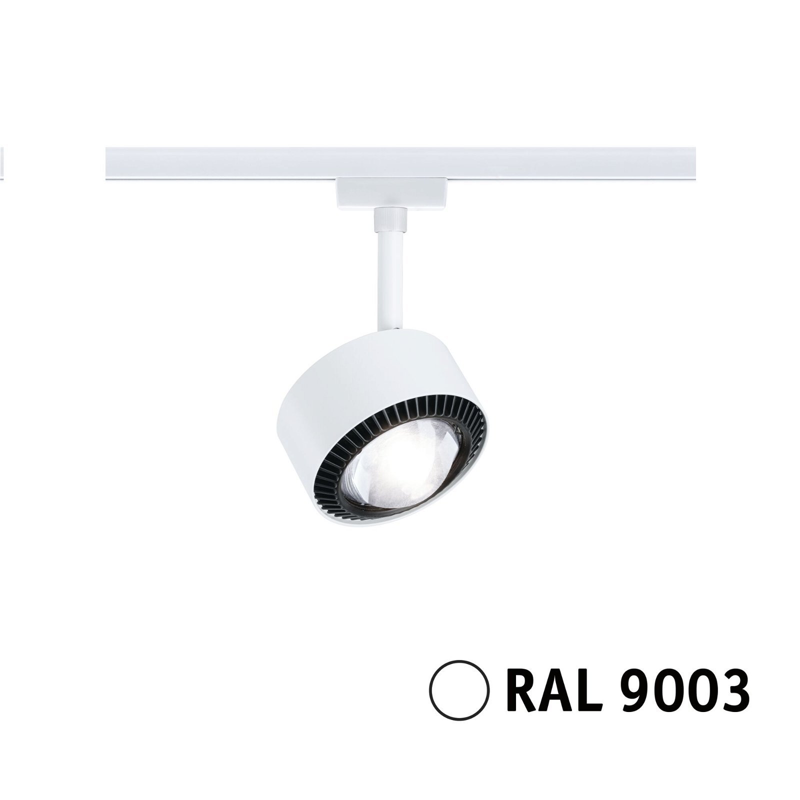 P 94898 URail LED lištový spot Aldan spot 8W 4000K stmívatelné 230V bílá - PAULMANN