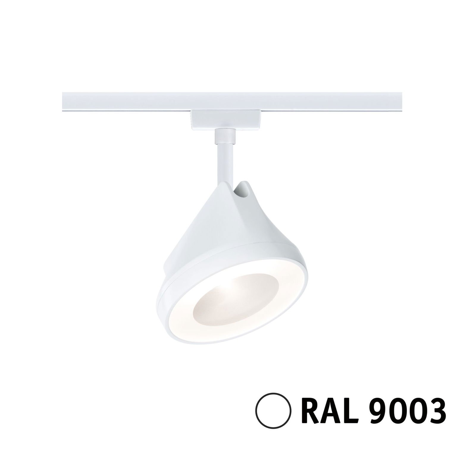 P 94899 URail LED lištový spot Arena spot 15W 2700K stmívatelné 230V bílá - PAULMANN