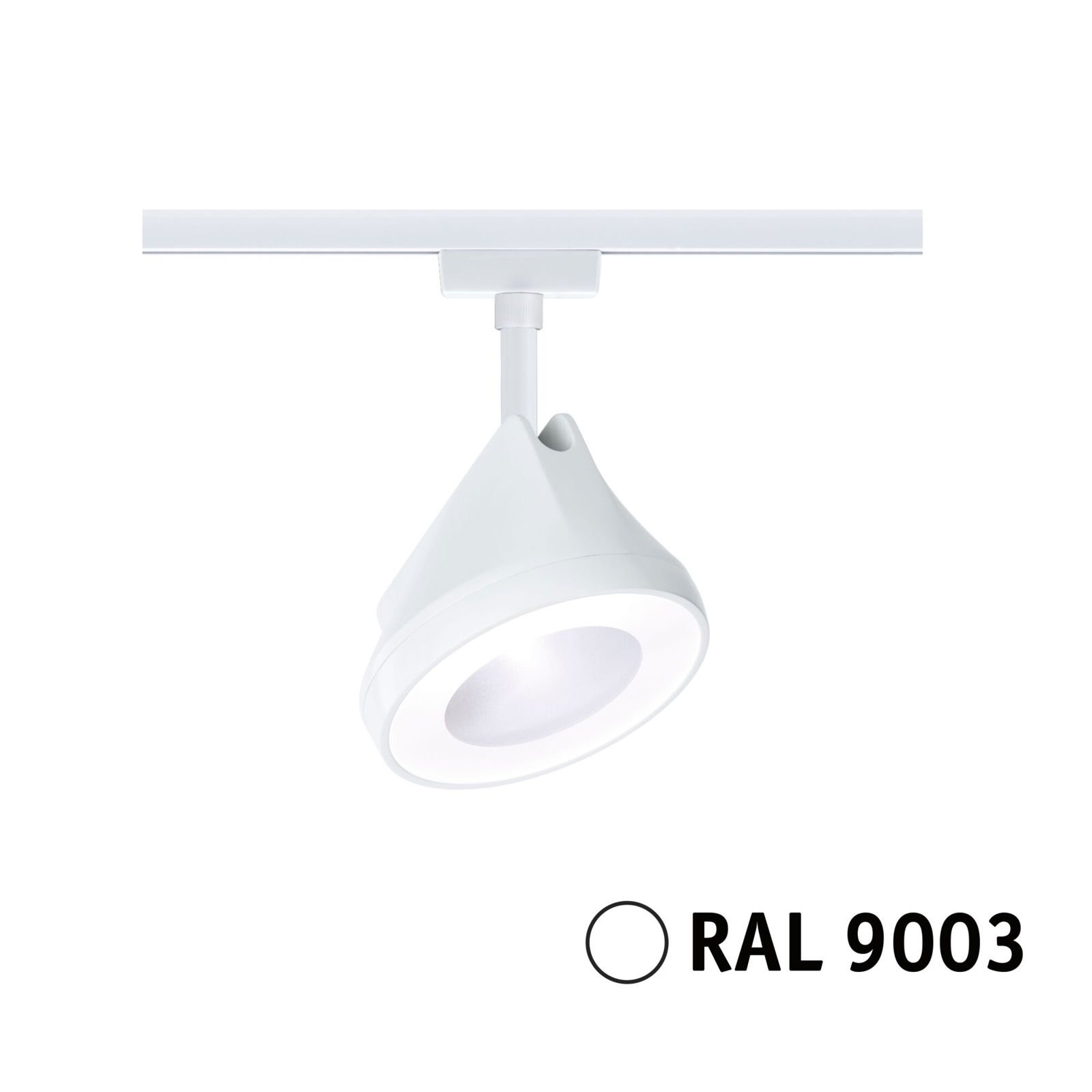P 94900 URail LED lištový spot Arena spot 15,1W 4000K stmívatelné 230V bílá - PAULMANN