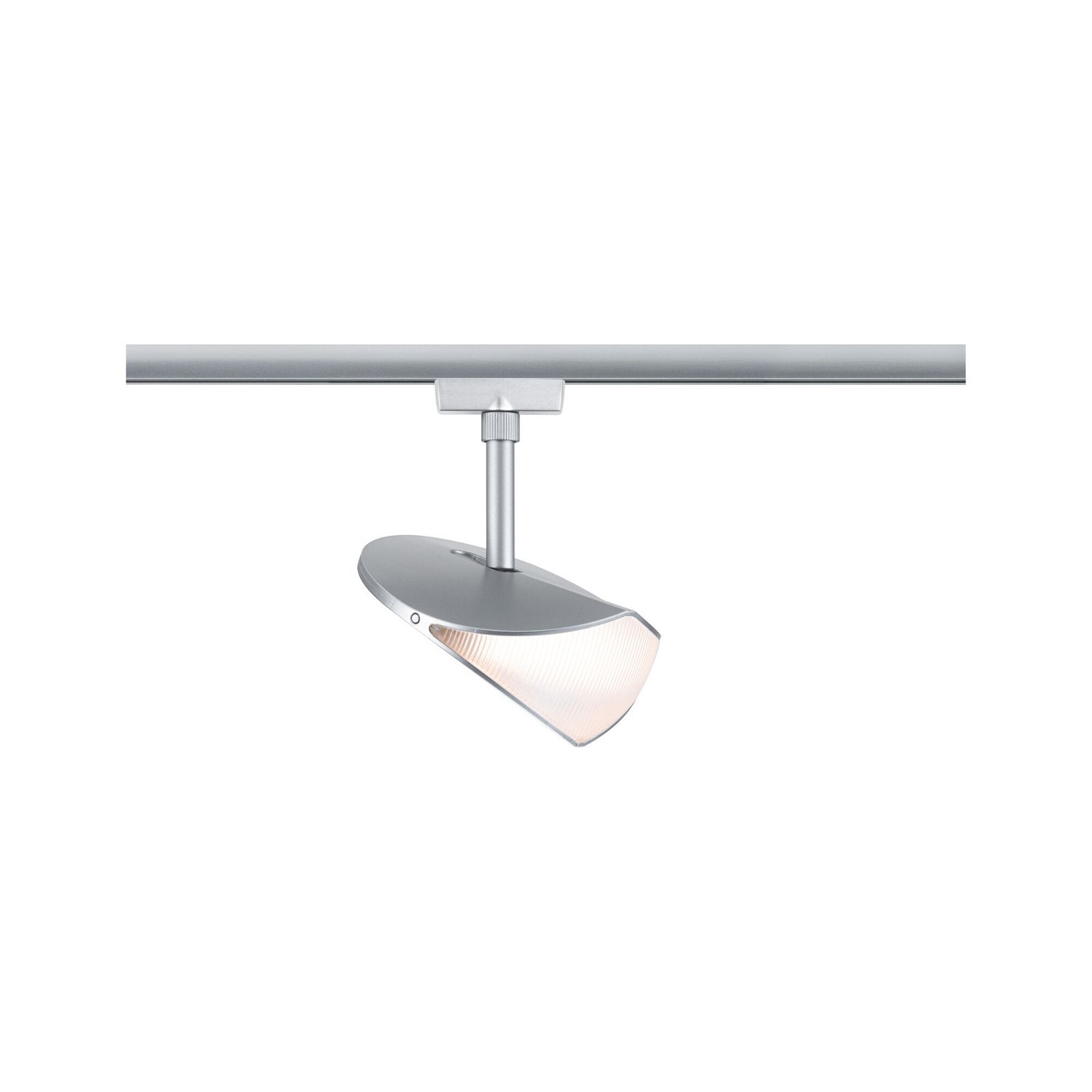 P 94959 URail LED lištový spot 3-krokové-stmívatelné Alejandro 10W 3000K stmívatelné 230V matný chrom - PAULMANN