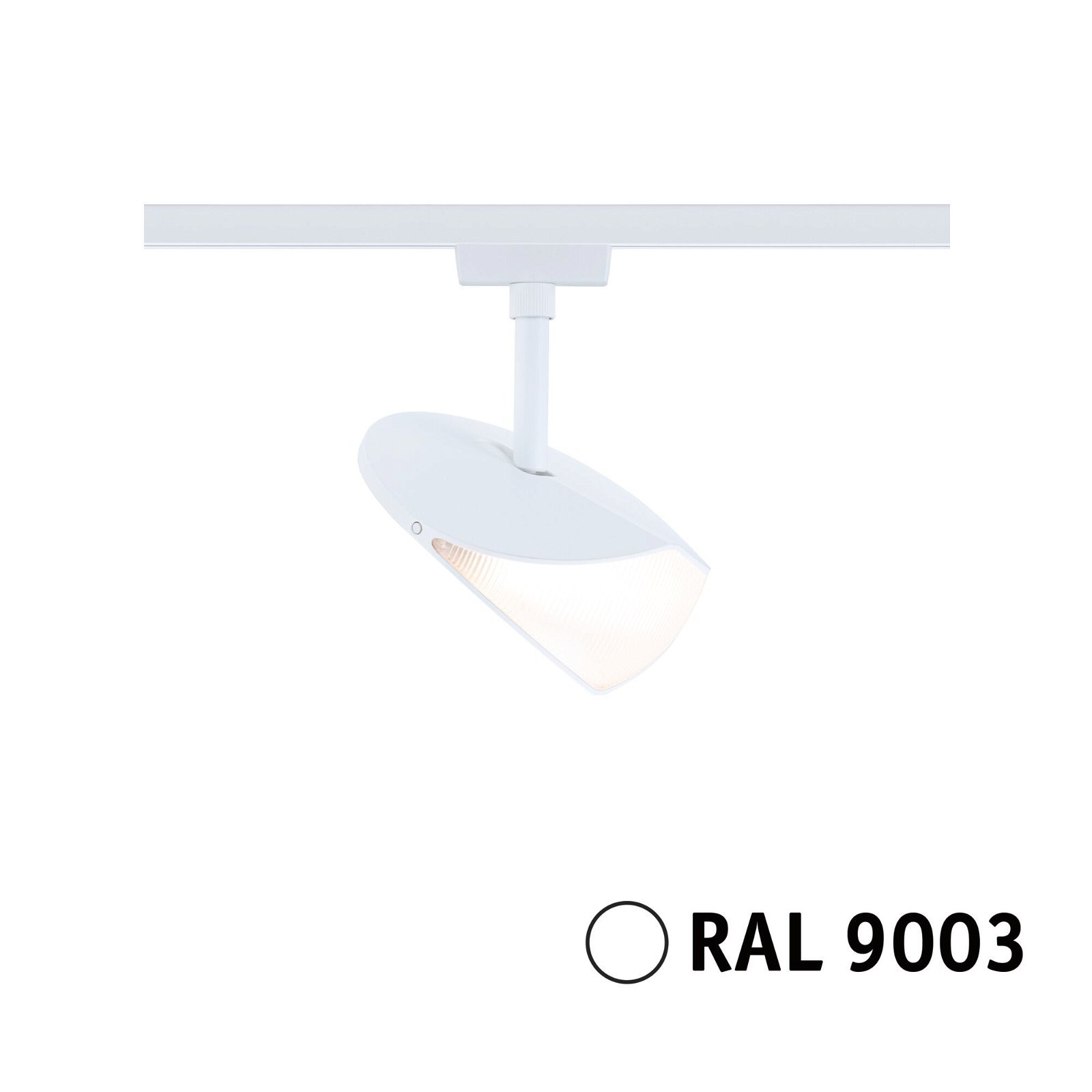 P 94960 URail LED lištový spot 3-krokové-stmívatelné Alejandro 10W 3000K stmívatelné 230V bílá - PAULMANN
