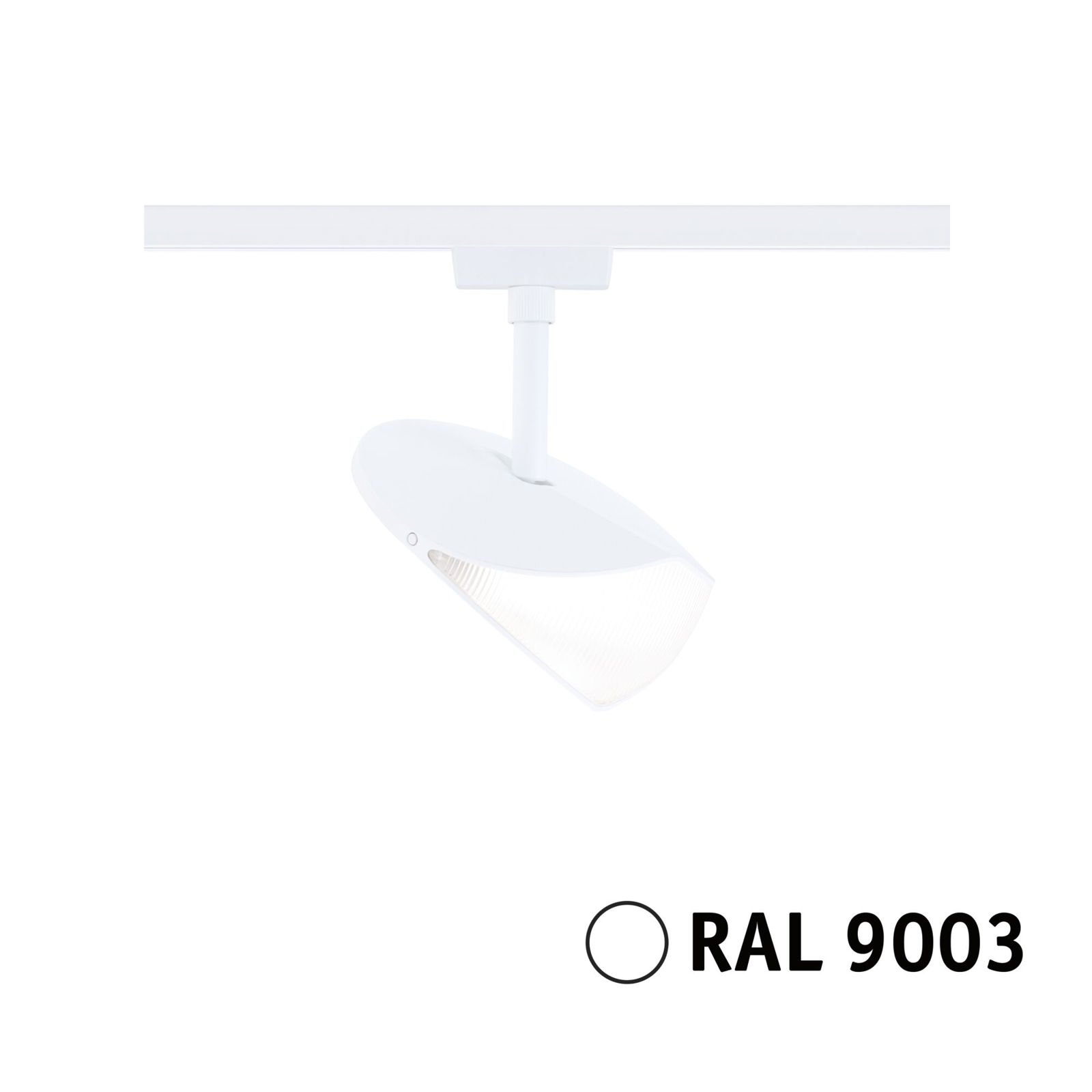 P 94966 URail LED lištový spot 3-krokové-stmívatelné Alejandro 10W 4000K stmívatelné 230V bílá - PAULMANN