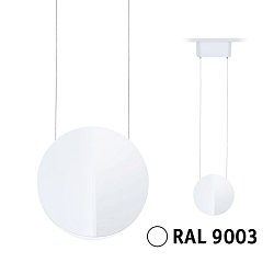 Obrázek pro produkt URail LED závěs 3-krokové-stmívatelné Alejandro 10W 4000K stmívatelné 230V bílá - PAULMANN