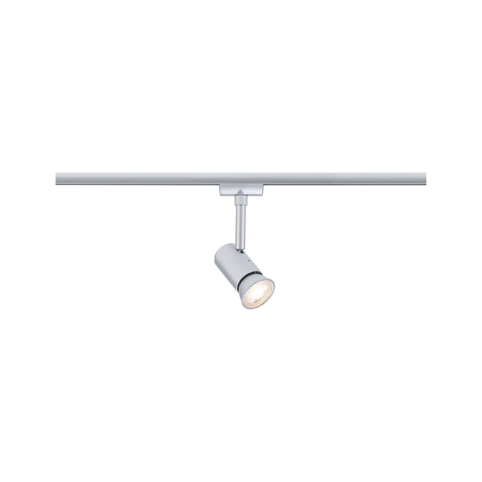 P 95619 URail lištový spot Runa GU10 max. 10W 230V matný chrom - PAULMANN